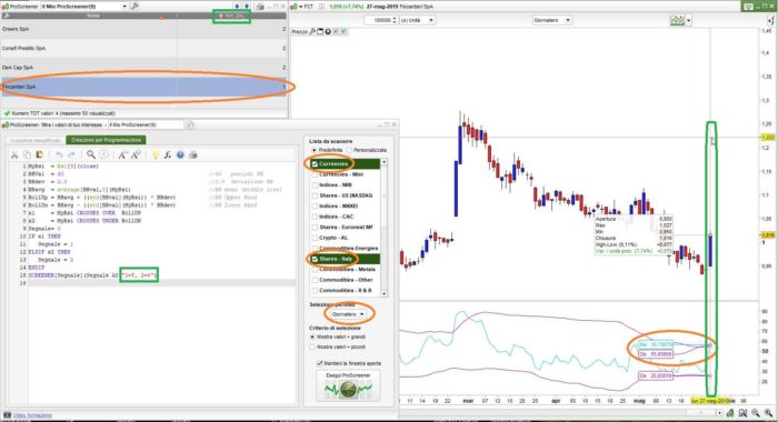 Rsi – BB screener