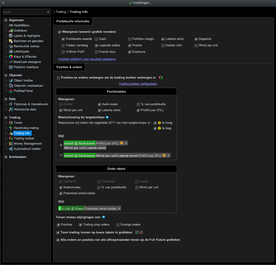 Position display issue - ProRealTime Forum - ProRealCode