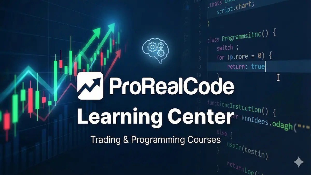 ProRealCode Learning Center - Trading & Programming Courses