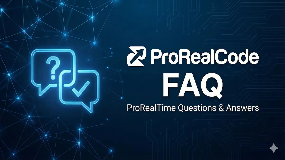 FAQs - ProRealTime Frequently Asked Questions (FAQ) - ProRealCode