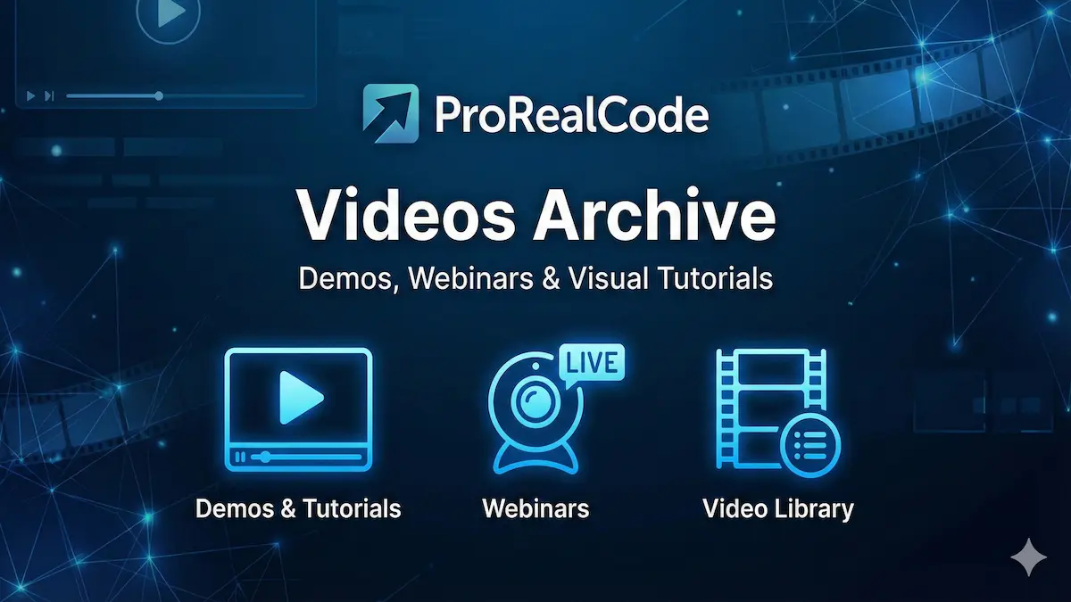 ProRealTime Videos Library - Tutorials and Guide