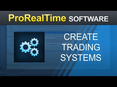 How to create a trading system without programming - ProRealTime 10.3 ...