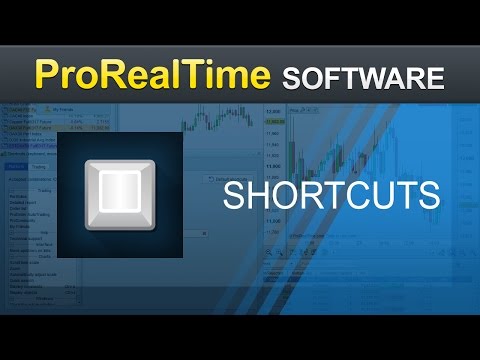 Shortcuts - ProRealTime 10.3 - ProRealTime Video - ProRealCode