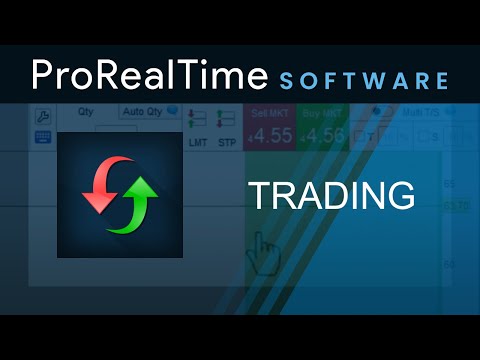 Trade from your charts with ProRealTime - ProRealTime Video - ProRealCode