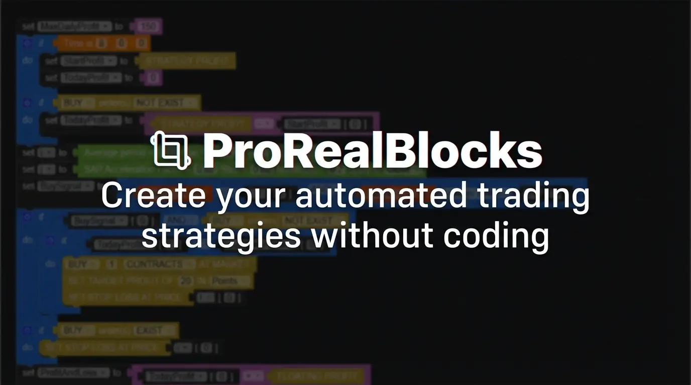 ProRealBlocks Help You Create Trading Strategies Easily - ProRealCode